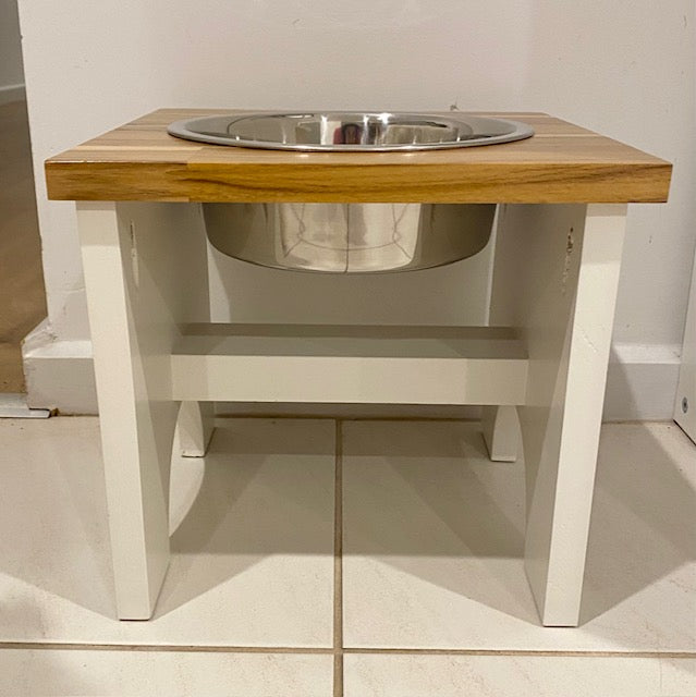 ON SALE! Large Single Elevated Dog Bowl Stand
