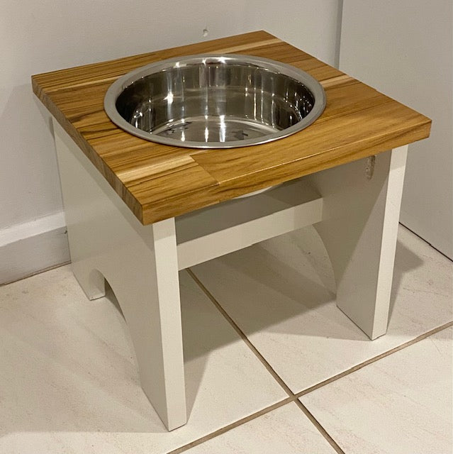 ON SALE! Large Single Elevated Dog Bowl Stand