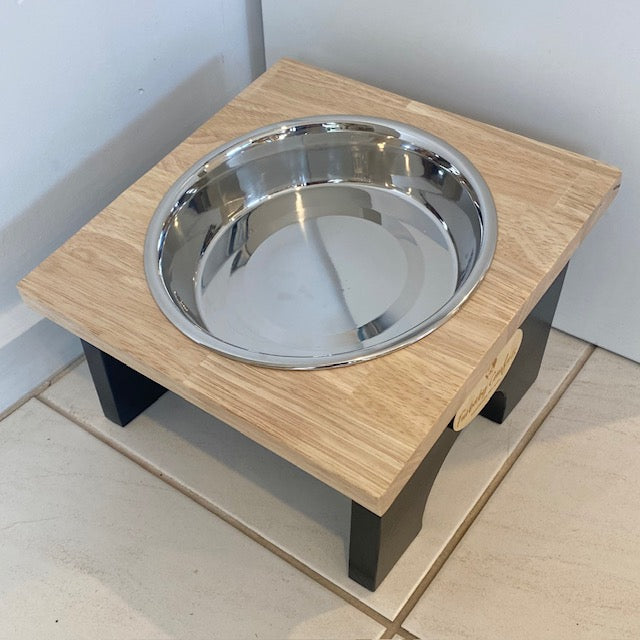 ON SALE! Flat face breed Single Elevated Dog Bowl Stand