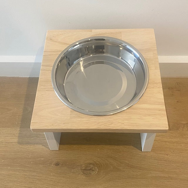 ON SALE! Flat face breed Single Elevated Dog Bowl Stand